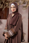Sahar ambur Abaya with hijab