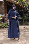 Nawal CutworkAbaya with hijab