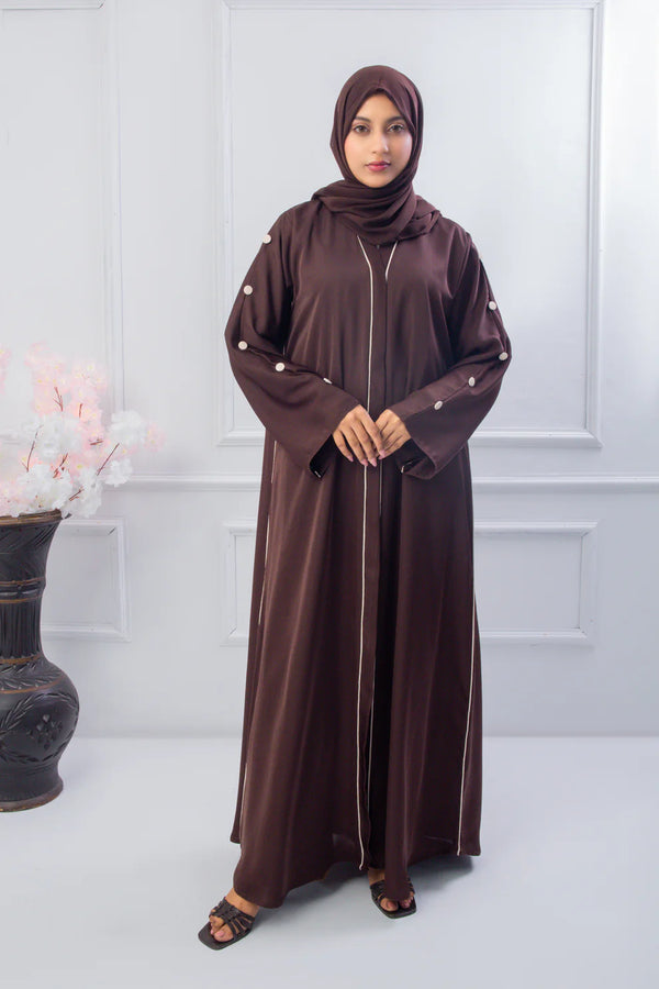 Meadow Abaya with hijab