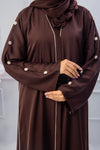 Meadow Abaya with hijab