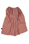 Plain Georgette Rosy Brown