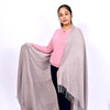 Cross Check Elite Design Pure Wool Shawl