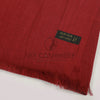 Plain turkish self texture lawn Hijab - Maroon